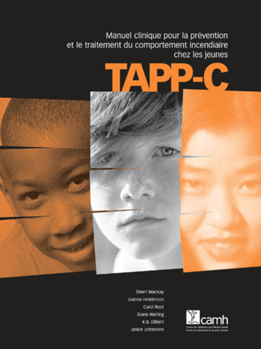 Cover image for Manuel clinique pour la prévention et le traitement du comportement incendiaire chez les jeunes